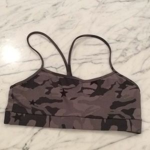 Monrow Camo sports bra